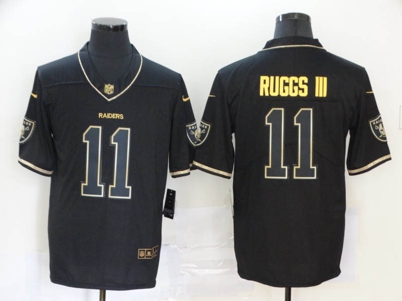 NFL Oakland Raiders #11 Henry Ruggs III  Black Gold Vapor Untouchable Limited Jersey