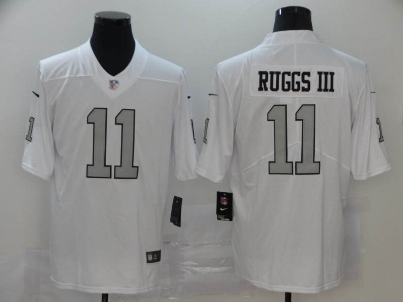 NFL Oakland Raiders #11 Henry Ruggs III White Rush Limited Jersey