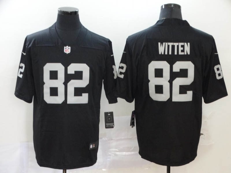 NFL Oakland Raiders #82 Jason Witten Black Vapor Untouchable Limited Jersey