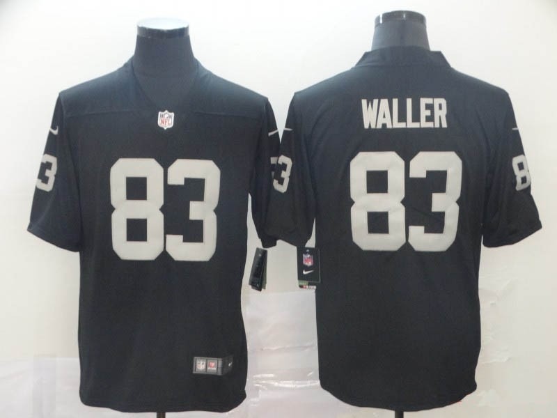 NFL Oakland Raiders #83 Darren Waller Black Vapor Untouchable Limited Jersey