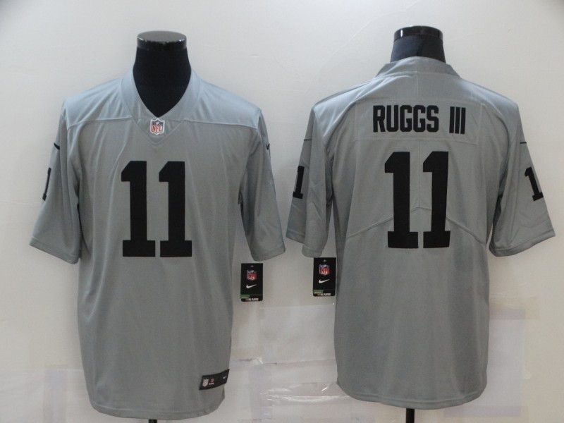 Nike Raiders #11 Henry Ruggs III Grey 2020 NFL Draft First Round Pick Vapor Untouchable Limited Jersey