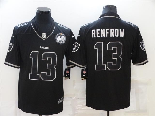 Las Vegas Raiders #13 Hunter Renfrow Black Shadow Limited Jersey