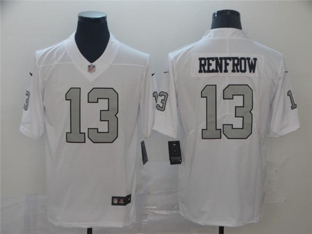 Las Vegas Raiders #13 Hunter Renfrow White Color Rush Limited Jersey