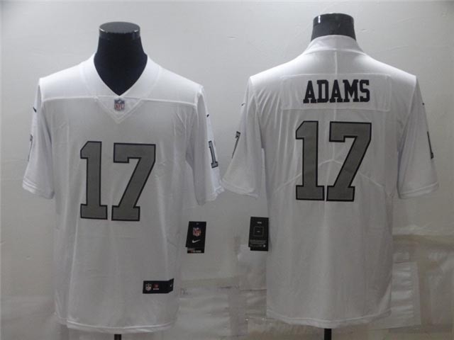 Youth Las Vegas Raiders #17 Davante Adams White Color Rush Limited Jersey