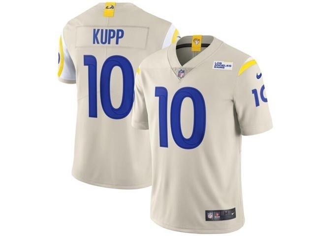 Youth Los Angeles Rams #10 Cooper Kupp Bone Vapor Limited Jersey