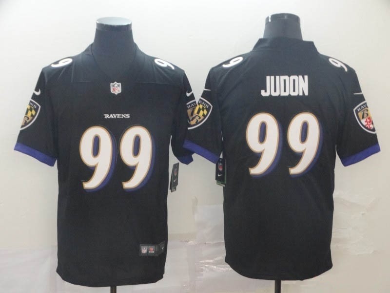 NFL Ravens #99 Matt Judon Black Vapor Untouchable Limited Jersey