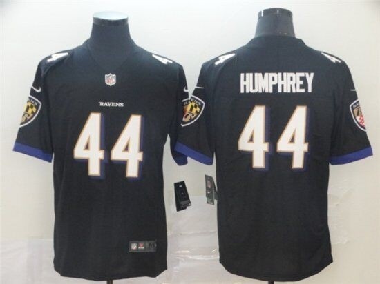 NFL Ravens #44 Marlon Humphrey Black Vapor Untouchable Limited Jersey