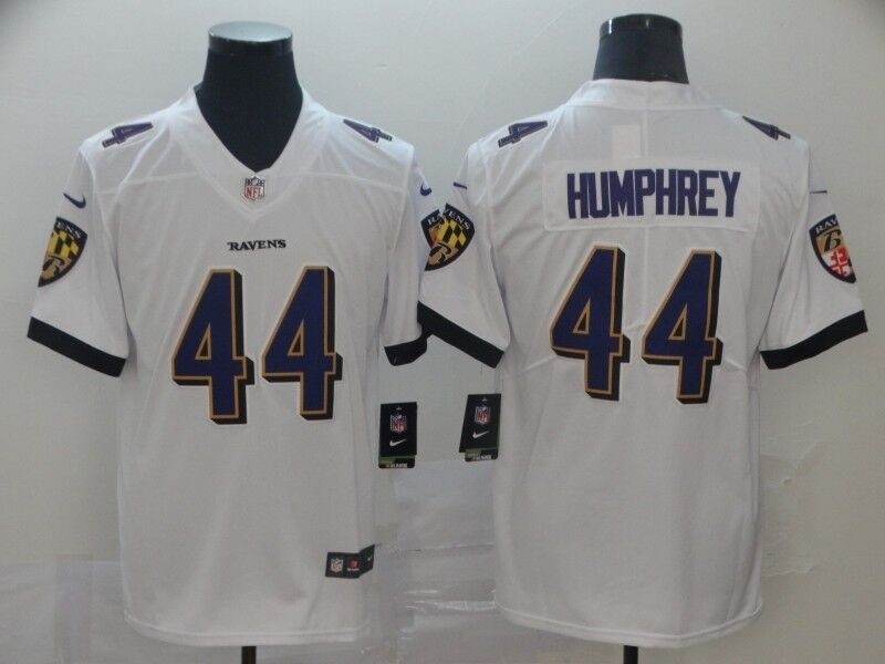 NFL Ravens #44 Marlon Humphrey White Vapor Untouchable Limited Jersey