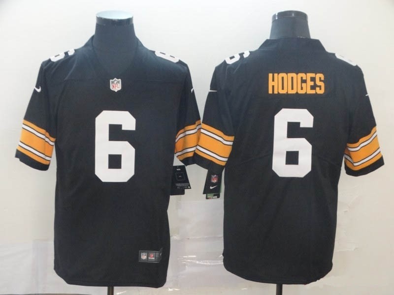 NFL Steelers #6 Devlin Hodges Black New 2018 Legend Jersey