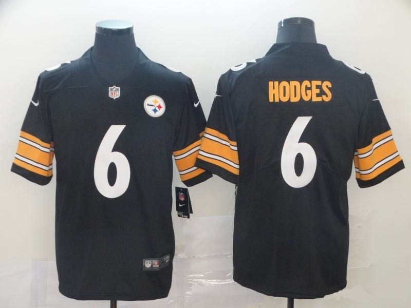 NFL Steelers #6 Devlin Hodges black Vapor Untouchable Limited Jersey