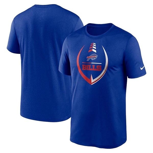 Men's Buffalo Bills Royal Legend Icon Ring Performance T-Shirt