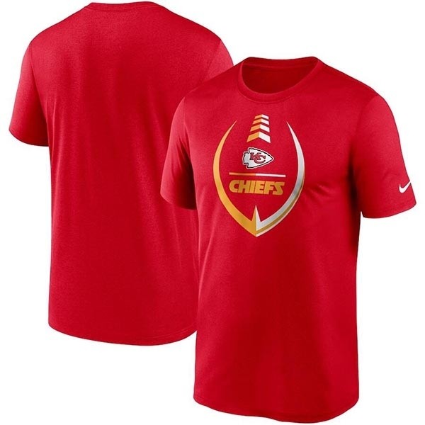 Men's Kansas City Chiefs Red Legend Icon Ring Performance T-Shirt