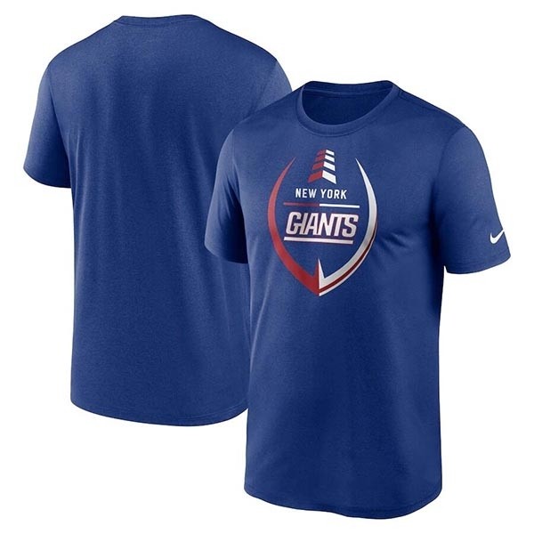 Men's New York Giants Royal Legend Icon Ring Performance T-Shirt