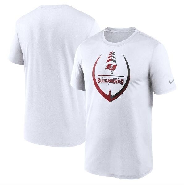 Men's Tampa Bay Buccaneers White Legend Icon Ring Performance T-Shirt