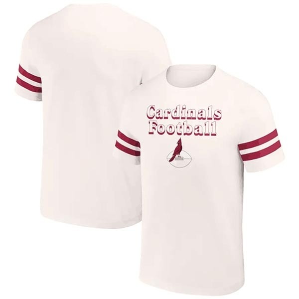 Men's Arizona Cardinals Cream X Darius Rucker Collection Vintage T-Shirt