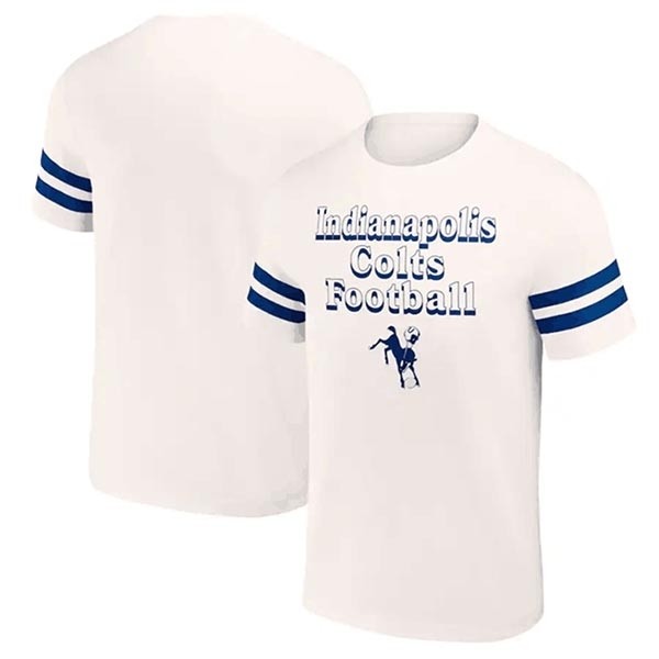 Men's Indianapolis Colts Cream X Darius Rucker Collection Vintage T-Shirt