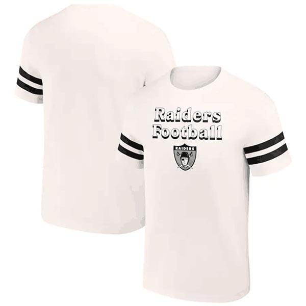 Men's Las Vegas Raiders Cream X Darius Rucker Collection Vintage T-Shirt