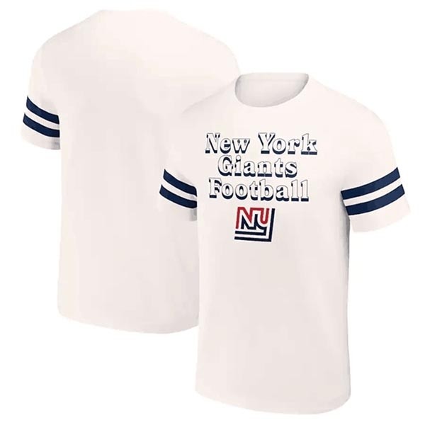 Men's New York Giants Cream X Darius Rucker Collection Vintage T-Shirt