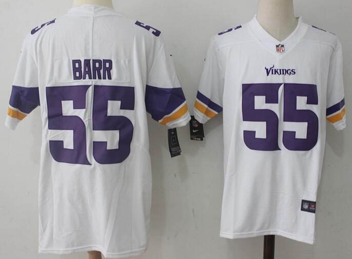 NFL Vikings #55 Anthony Barr White Vapor Untouchable Limited Jersey