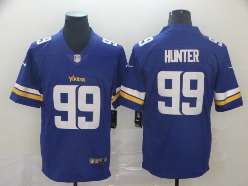 NFL Vikings #99 Danielle Hunter Purple Vapor Untouchable Limited Jersey