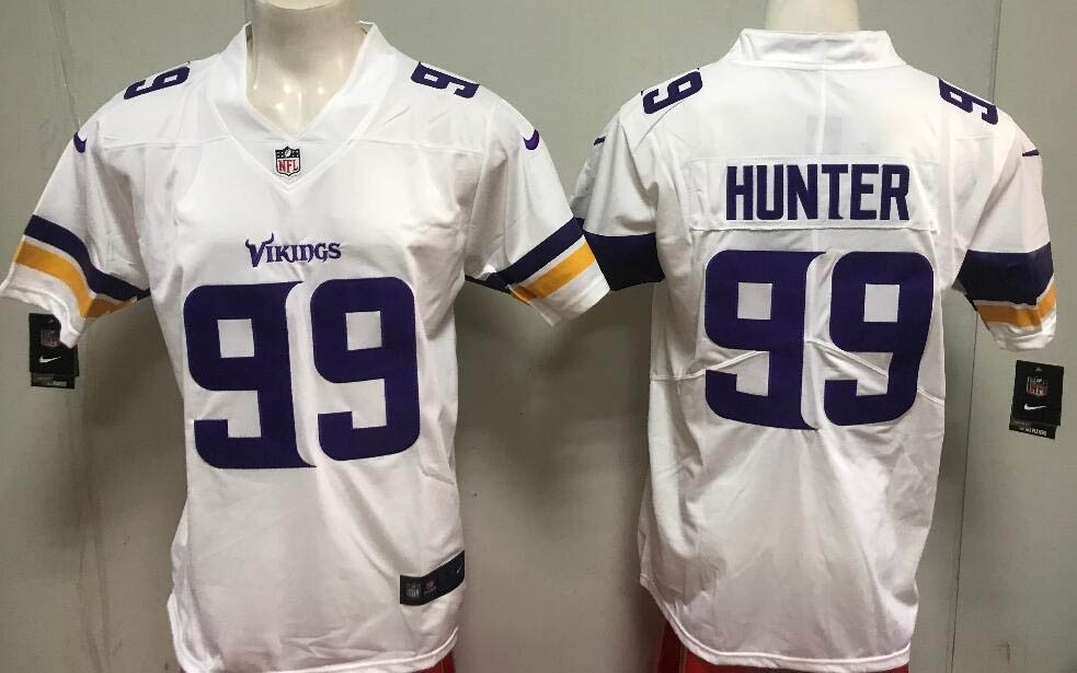 NFL Vikings #99 Danielle Hunter White Vapor Untouchable Limited Jersey