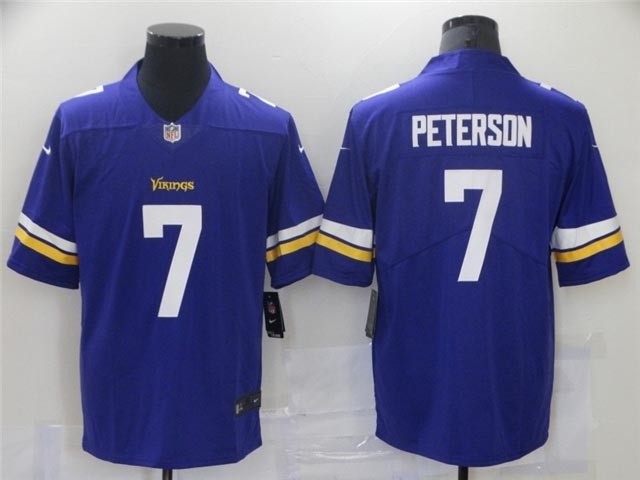 Minnesota Vikings #7 Patrick Peterson Purple Vapor Limited Jersey