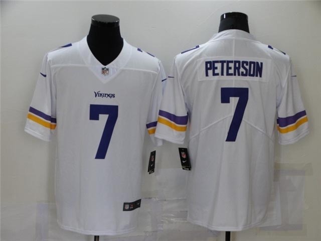 Minnesota Vikings #7 Patrick Peterson White Vapor Limited Jersey