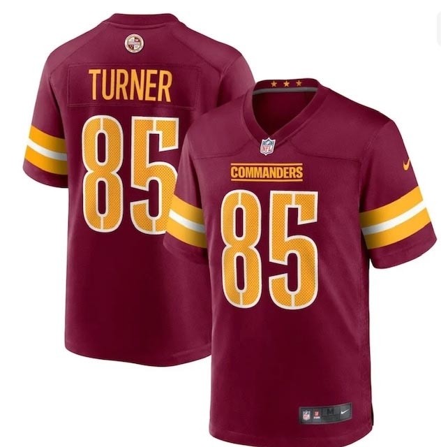 Men's Washington Commanders #85 Cole Turner Vapor Untouchable Limited Jersey