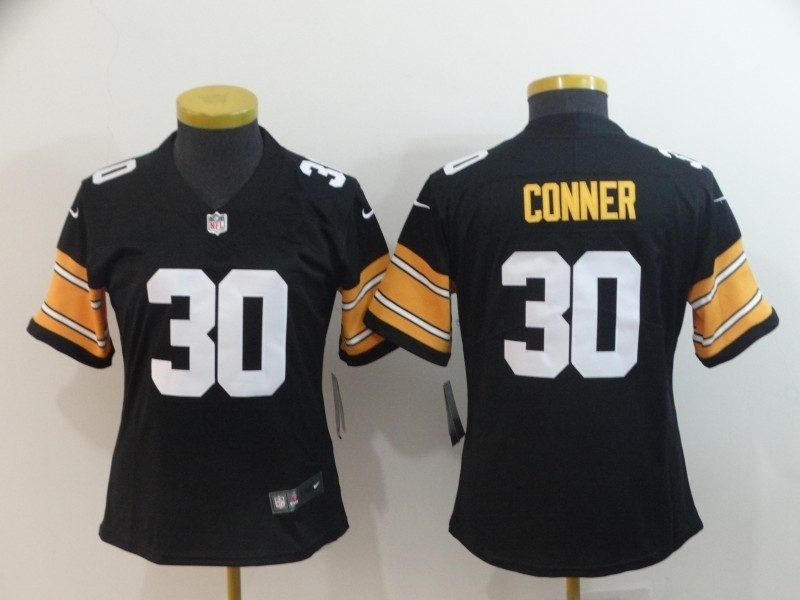 NFL Women Steelers Conner #30 black New 2018 Legend Jersey