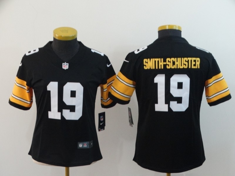 NFL Women Steelers Smith-Schuster #19 black New 2018 Legend Jersey