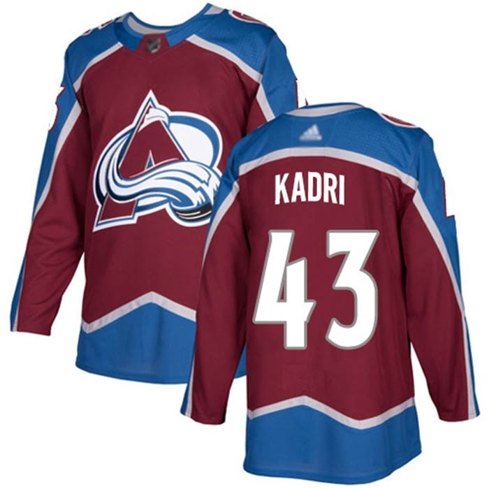 NHL Colorado Avalanche #43 Nazem Kadri MacKinnon Red New Adidas Jersey