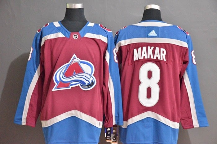 NHL Colorado Avalanche #8 Cale Makar Red New Adidas Jersey