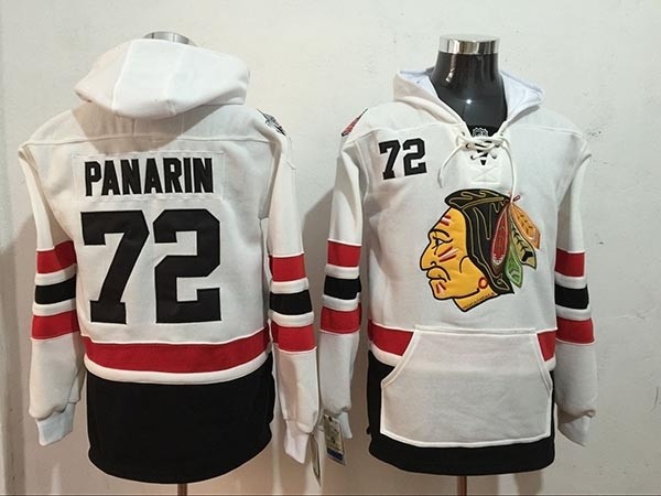 NHL Chicago Blackhawks #72 Artemi Panarin White Winter Classic All Stitched Hooded Sweatshirt