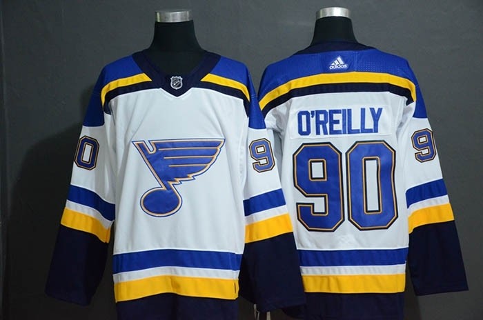 NHL St. Louis Blues #90 Ryan O'Reilly White Adidas Jersey