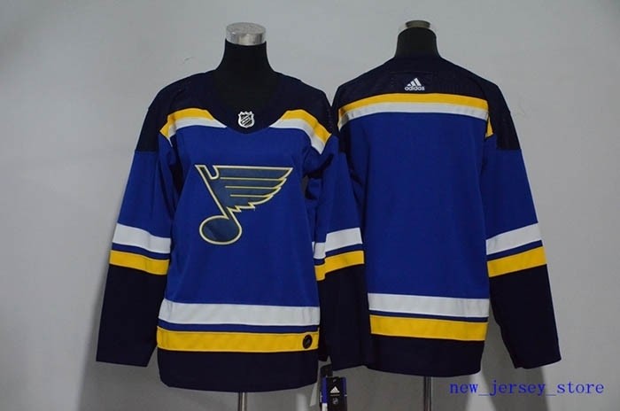 Youth St. Louis Blues Blank Blue Adidas Jersey