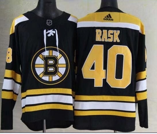 NHL Boston Bruins #40 Tuukka Rask Black adidas Jersey