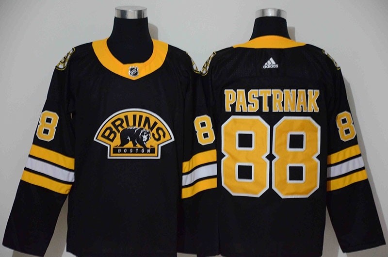 NHL Boston Bruins #88 David Pastrnak Black 3rd Inverted Legend adidas jersey