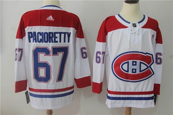 NHL Montreal Canadiens #67 Max Pacioretty White Adidas Jersey