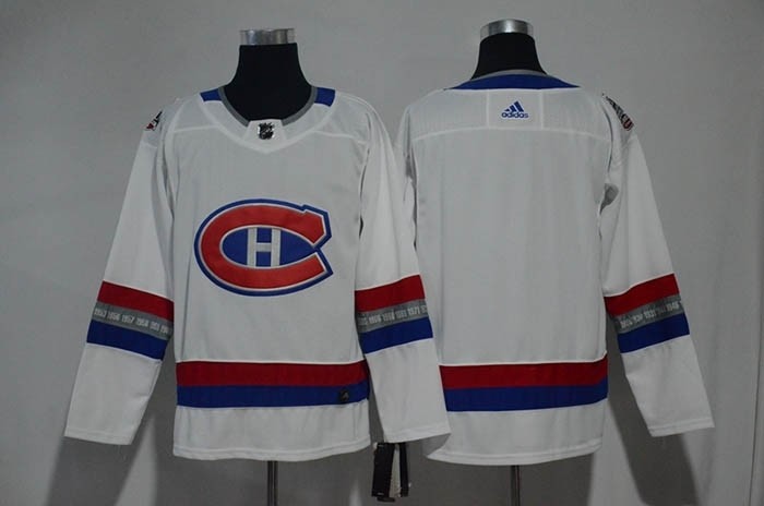 NHL Montreal Candiens White 100th Classic Premier Jersey