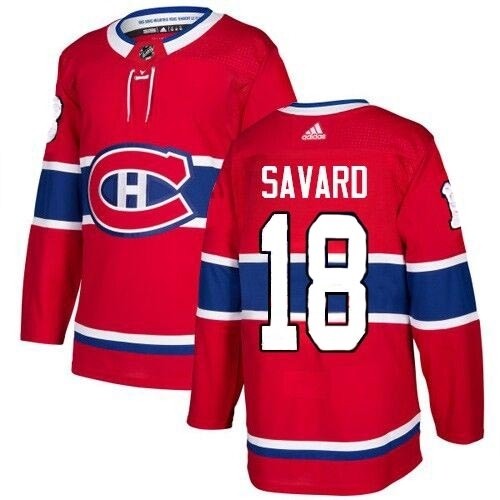 NHL Montreal Canadiens Denis Savard #18 red adidas Jersey