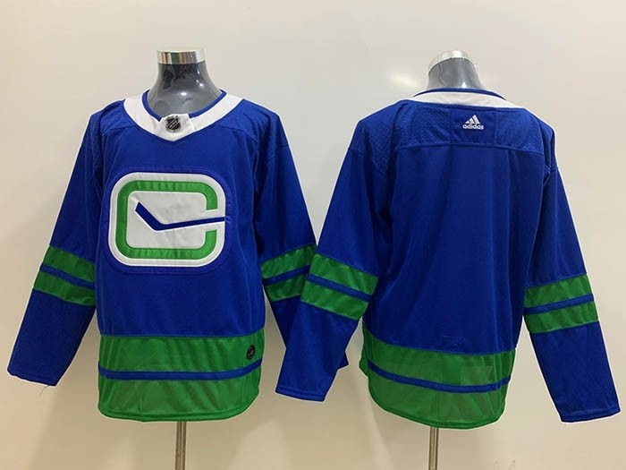 NHL Vancouver Canucks Blank Blue Third Adidas Jersey