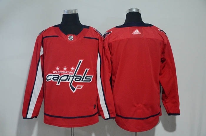 NHL Washington Capitals Blank Red Adidas Jersey