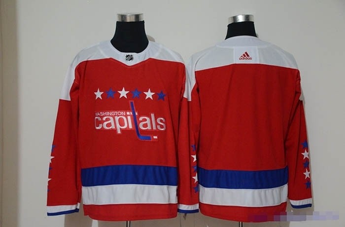 NHL Washington Capitals Blank Red Third Adidas Jersey