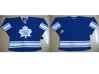 NHL Toronto Maple Leafs Customized Blue 3rd Jersey