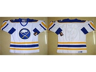 NHL Buffalo Sabres white throwback Customized Jersey