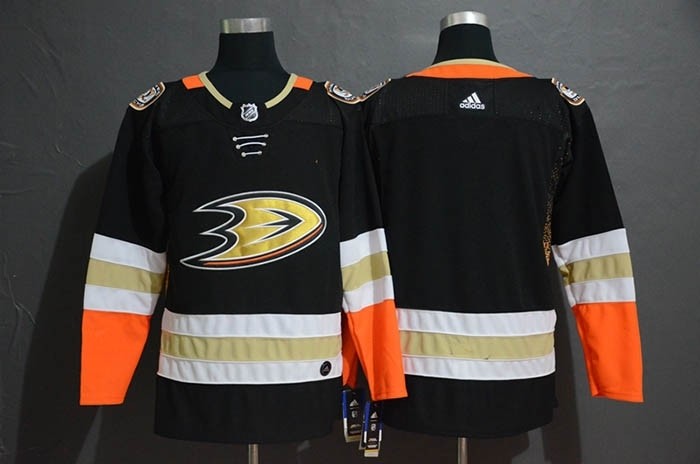 NHL Anaheim Ducks Black adidas New Jersey