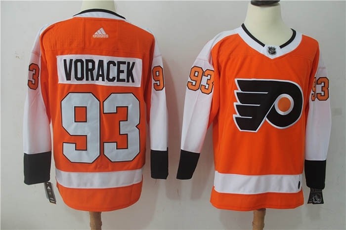 NHL Philadelphia Flyers #93 Jakub Voracek Orang Adidas Jersey