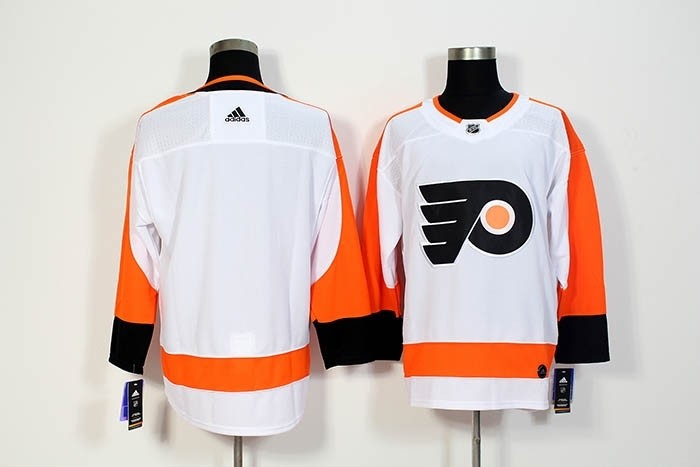 NHL Philadelphia Flyers Blank White Adidas Jersey