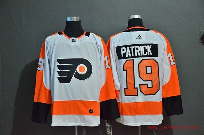 NHL Philadelphia Flyers #19 Nolan Patrick White Adidas Jersey