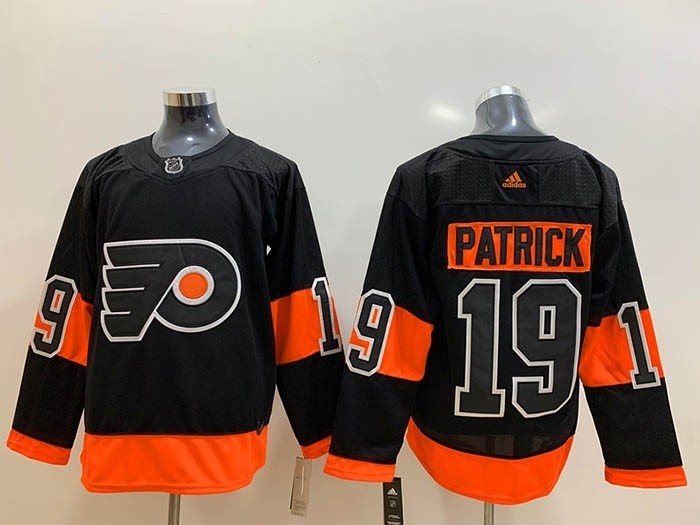 NHL Philadelphia Flyers #19 Nolan Patrick Black Adidas Jersey